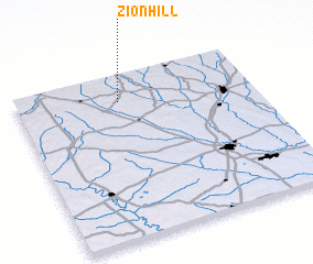 3d view of Zion Hill