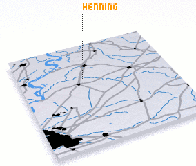 3d view of Henning