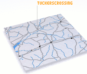 3d view of Tuckers Crossing