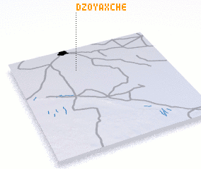 3d view of Dzoyaxché