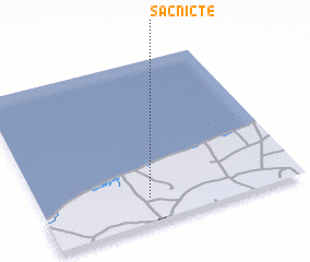 3d view of Sacnicté