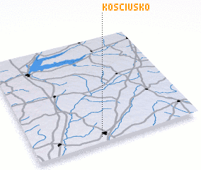 3d view of Kosciusko