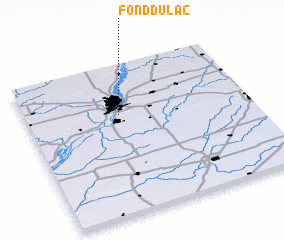 3d view of Fond du Lac