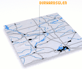 3d view of Durwards Glen