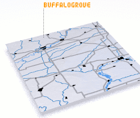 3d view of Buffalo Grove