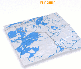 3d view of El Campo