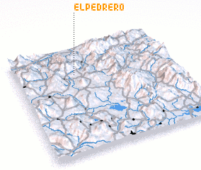 3d view of El Pedrero