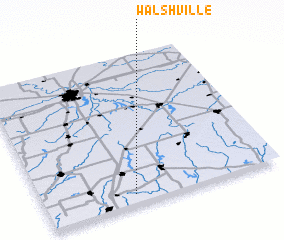 3d view of Walshville