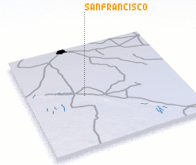 3d view of San Francisco