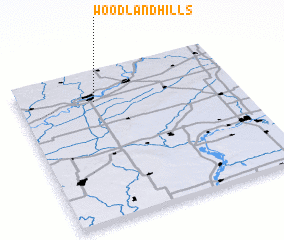 3d view of Woodland Hills