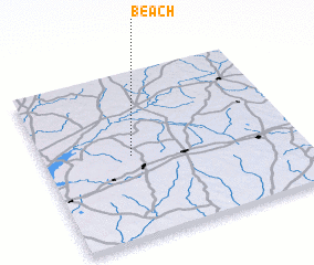 3d view of Beach