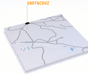 3d view of Santa Cruz