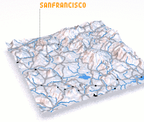 3d view of San Francisco