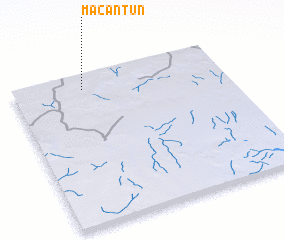 3d view of Macantún