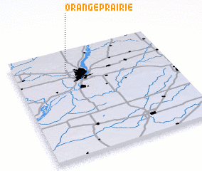 3d view of Orange Prairie