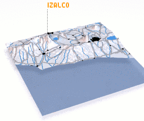 3d view of Izalco