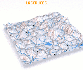 3d view of Las Cruces