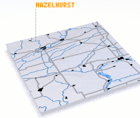 3d view of Hazelhurst