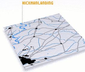 3d view of Hickman Landing