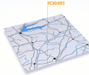 3d view of McAdams