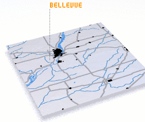 3d view of Bellevue