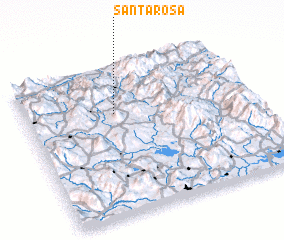 3d view of Santa Rosa