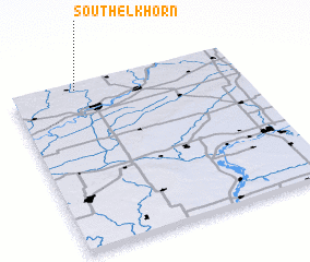 3d view of South Elkhorn