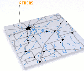 3d view of Athens