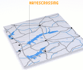 3d view of Hayes Crossing