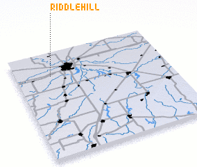 3d view of Riddle Hill