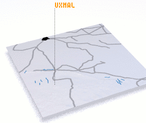 3d view of Uxmal