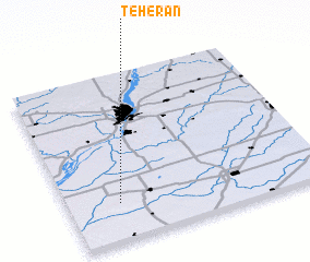 3d view of Teheran