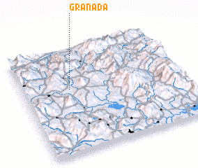 3d view of Granada