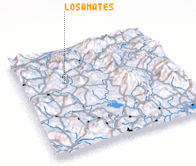 3d view of Los Amates