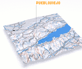 3d view of Pueblo Viejo