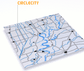 3d view of Circle City