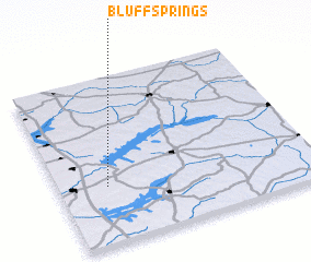 3d view of Bluff Springs