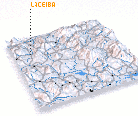 3d view of La Ceiba