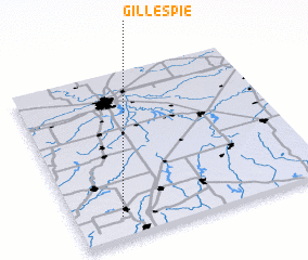 3d view of Gillespie