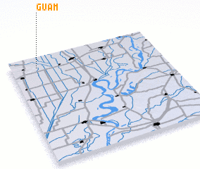 3d view of Guam