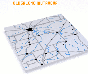 3d view of Old Salem Chautauqua