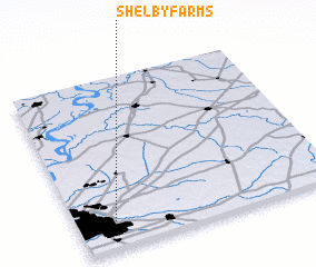 Shelby Farms (United States - USA) map - nona.net