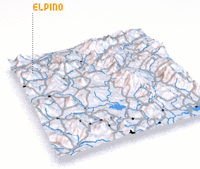 3d view of El Pino