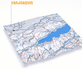 3d view of San Joaquín