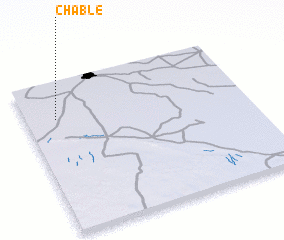 3d view of Chablé