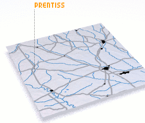 3d view of Prentiss