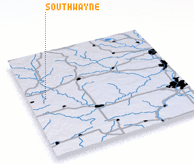 3d view of South Wayne