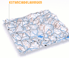 3d view of Estancia de La Virgen