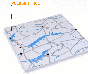 3d view of Pleasant Hill