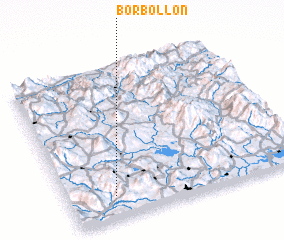3d view of Borbollón
